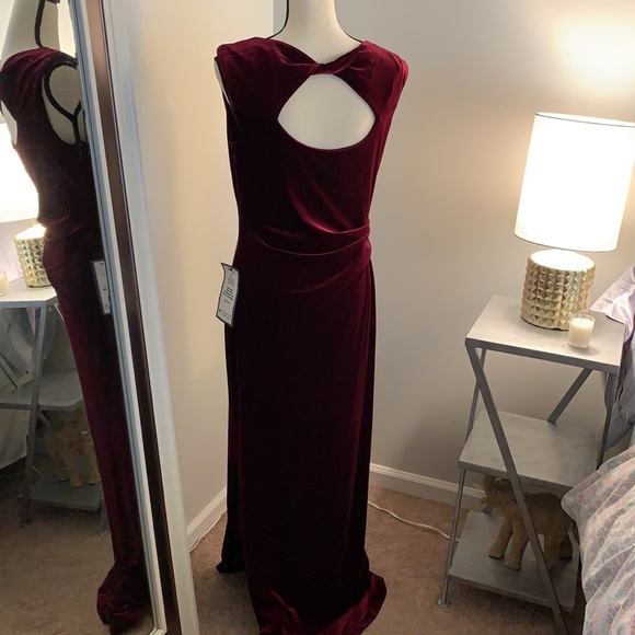 Gown -Velvet -gorgeous color - Picture 8 of 8